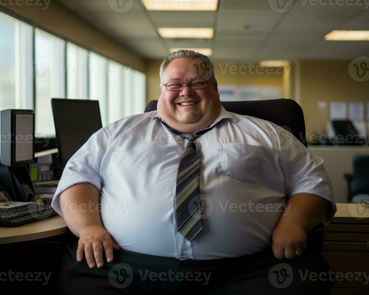 the man is wearing a tie generative ai photo