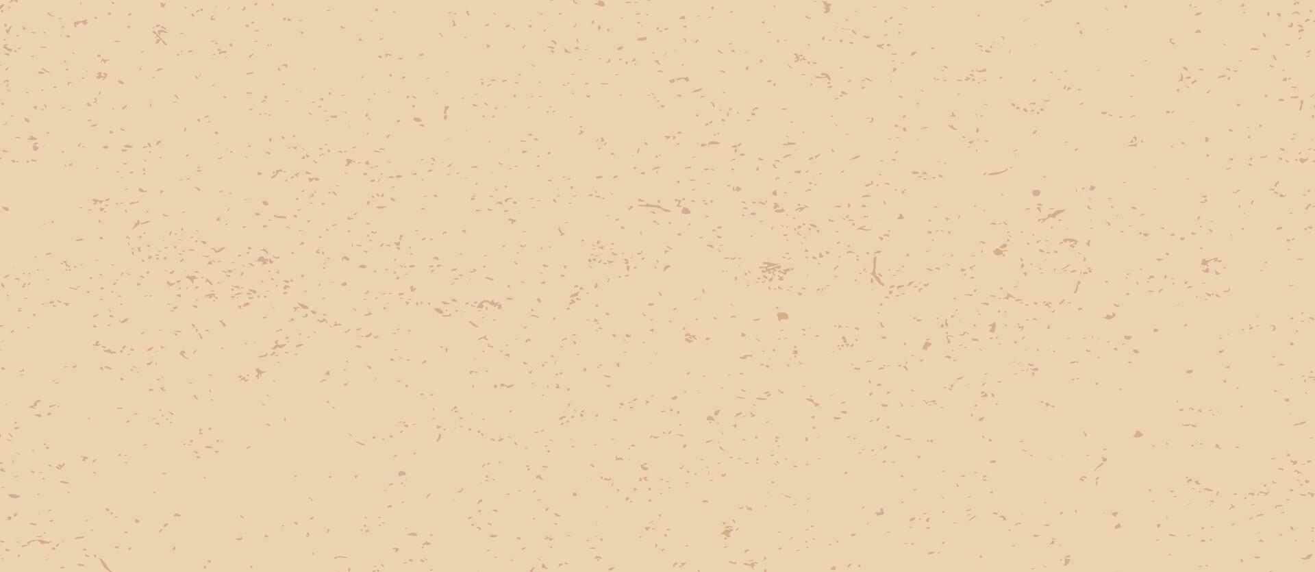 Minimalistic grainy eggshell paper texture. Vintage grunge background with speckles, dots, flecks and particles. Vector illustration