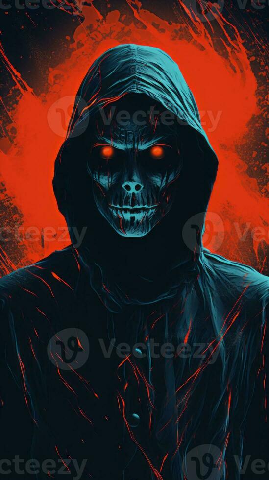 Red hotsell eye hoodie