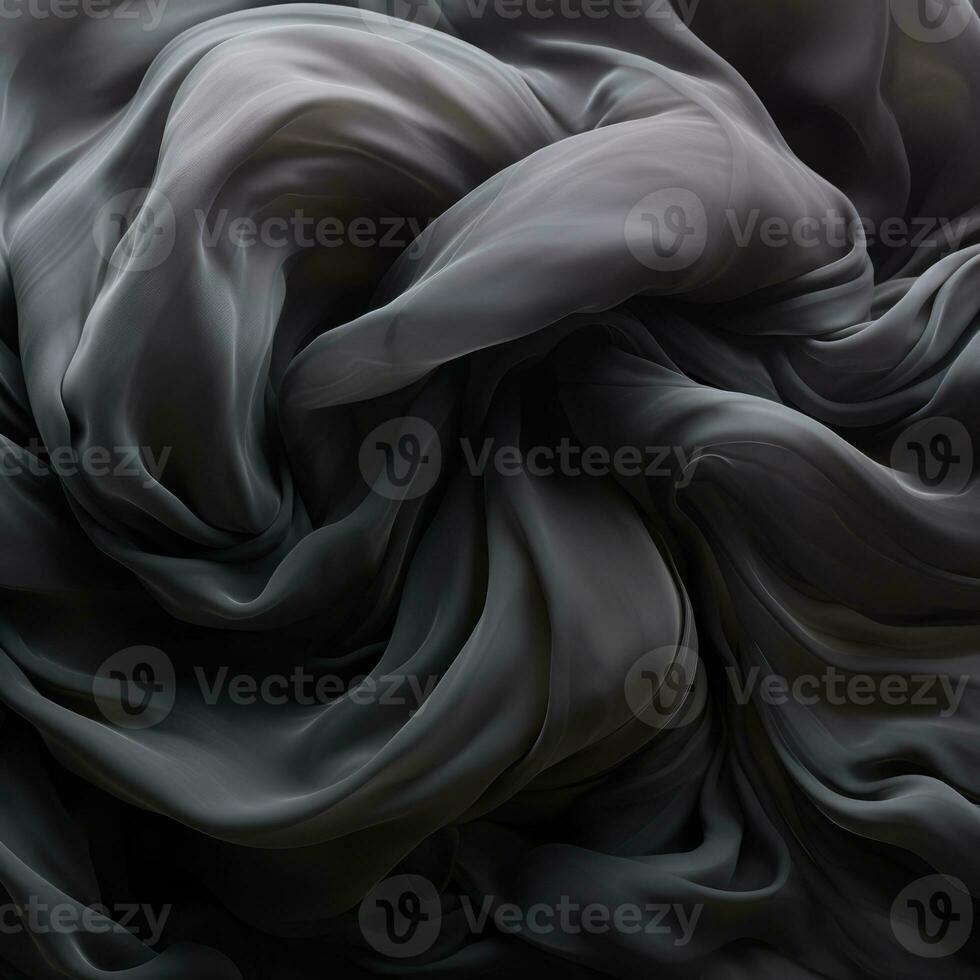 a black and white photo of a black and white fabric generative ai