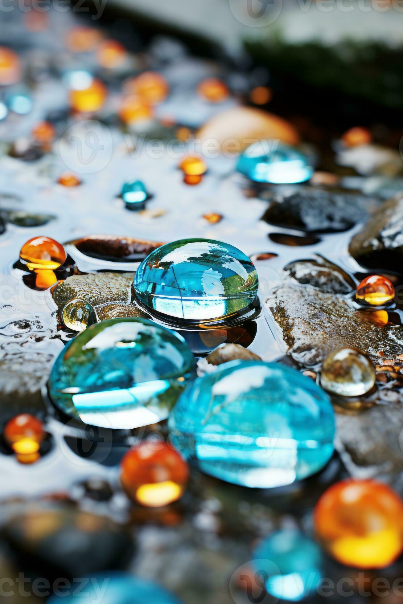 Blue and sale orange gemstone