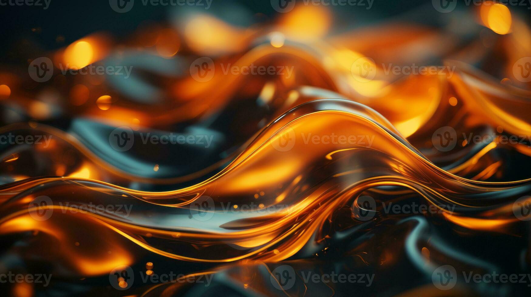 a close up image of flames and flames on a black background generative ai photo