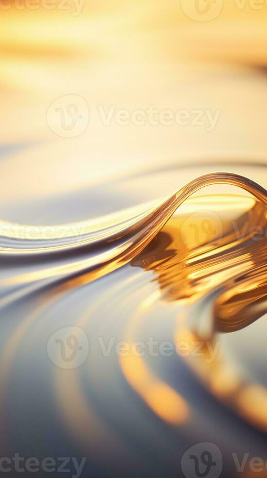 a close up of a wave in the water generative ai photo