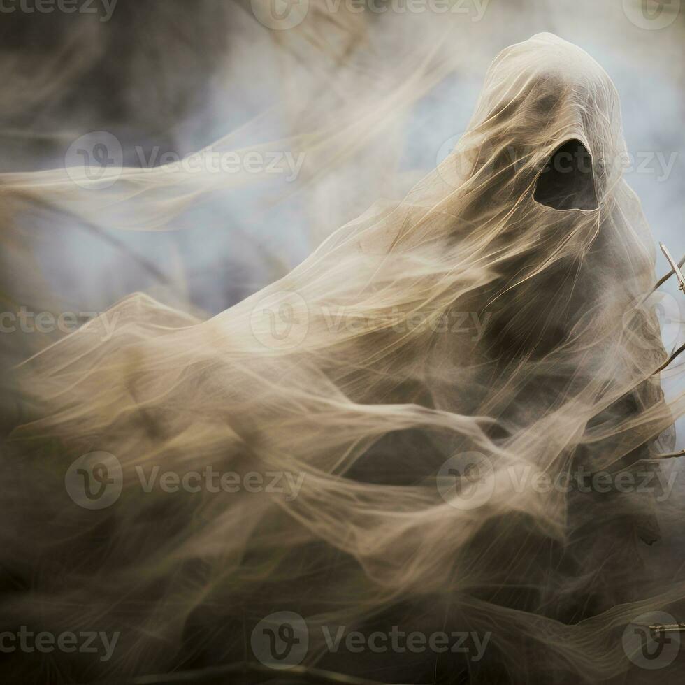 a person in a hood generative ai photo