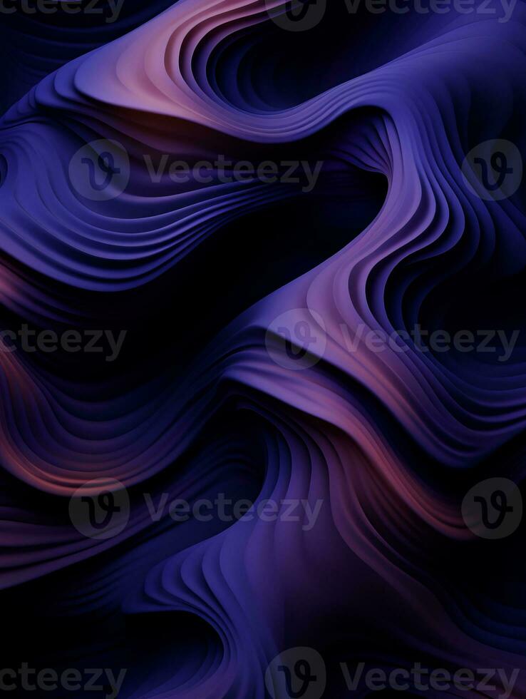 an abstract background with wavy lines generative ai photo