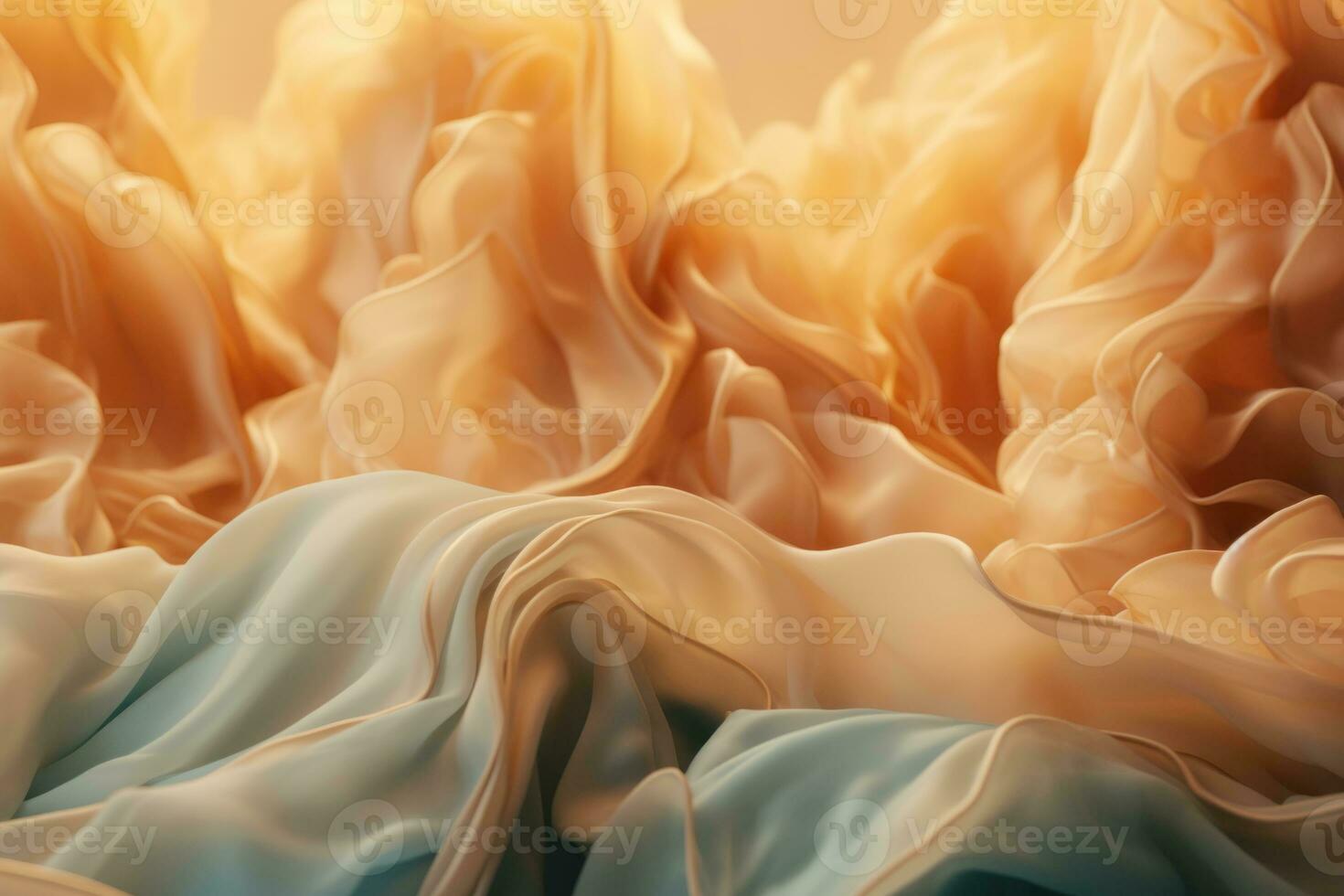 an abstract image of fabric and water generative ai photo