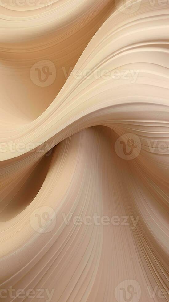 an abstract image of waves in the desert generative ai photo