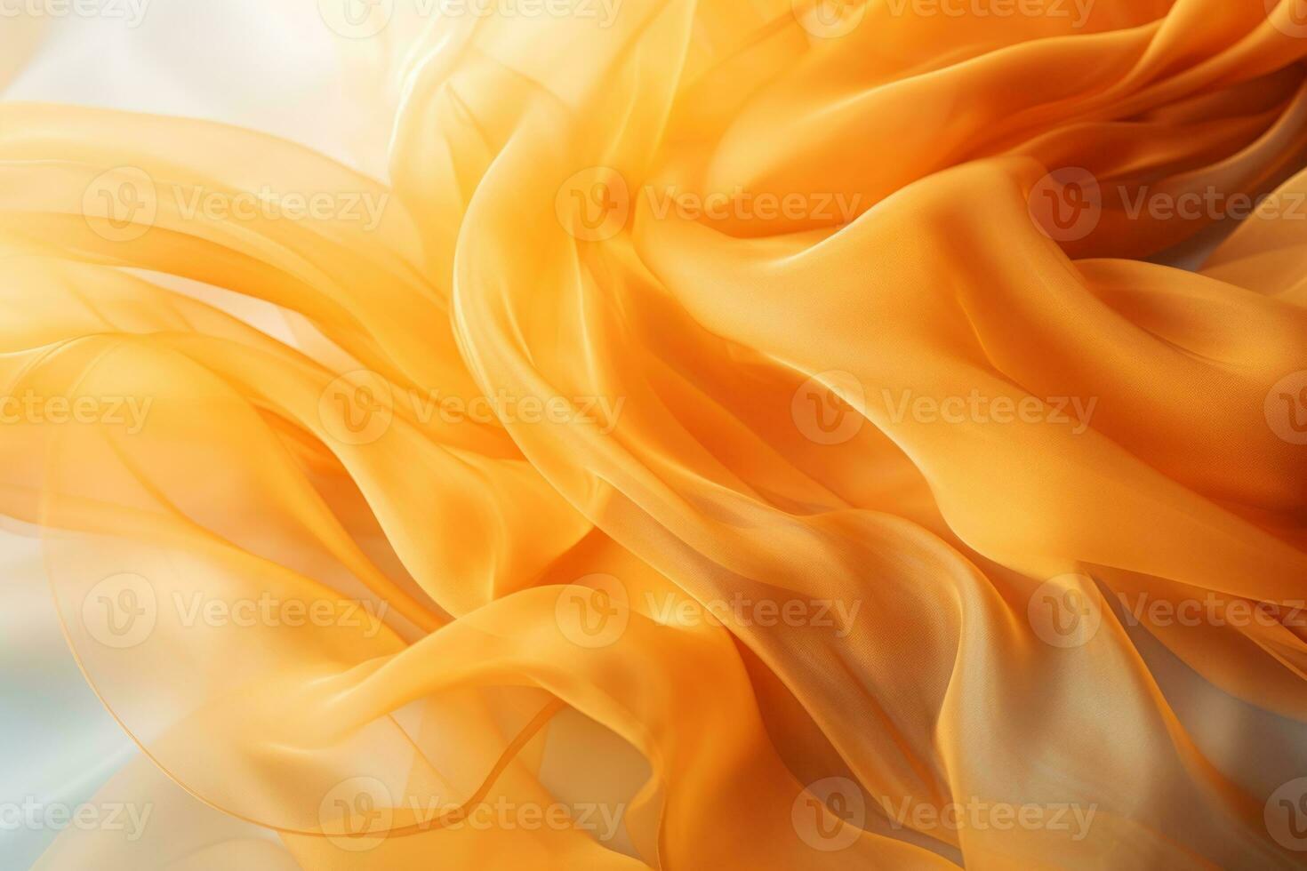an abstract orange and white fabric background generative ai photo