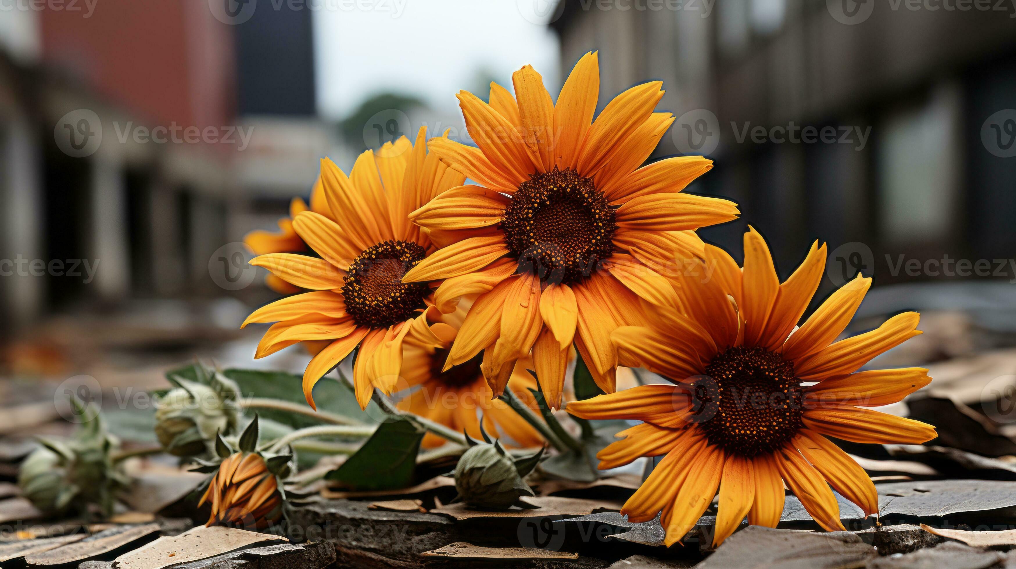 sunflowers-on-the-ground-