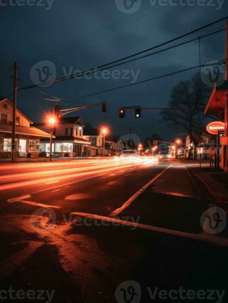 the sky is dark and cloudy generative ai photo