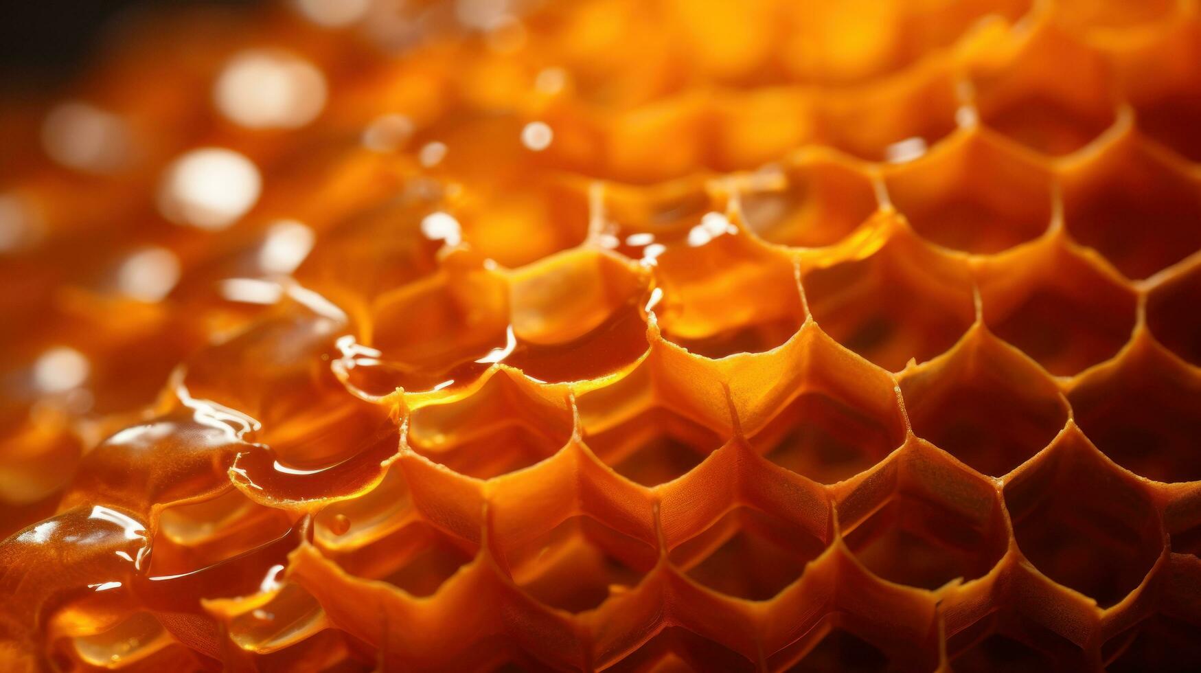 honeycomb of bees photo