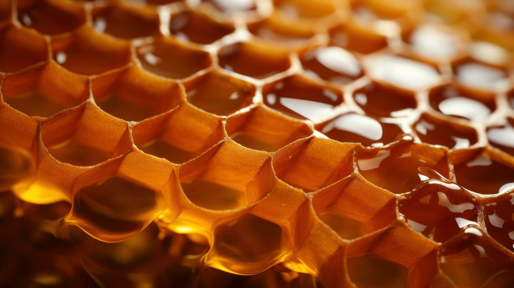 honeycomb of bees photo