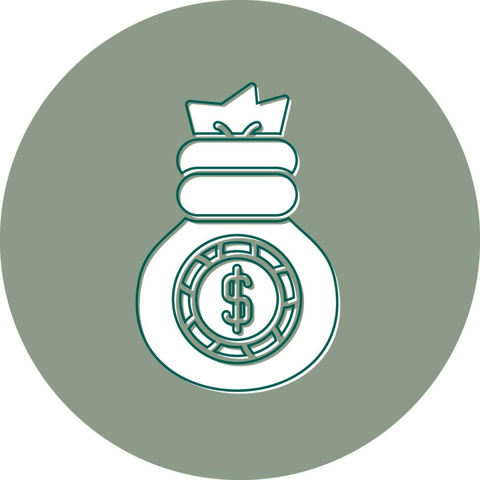 Money Bag Vector Icon