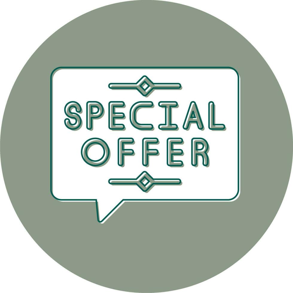 Special Offer Vector Icon