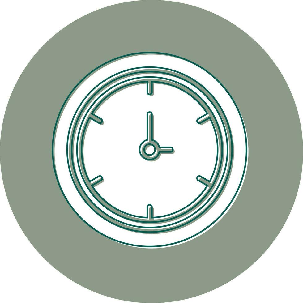 icono de vector de reloj