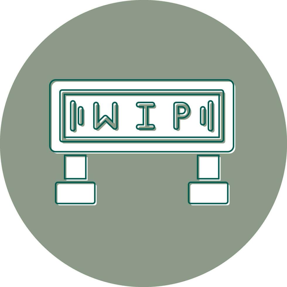 Wip Vector Icon