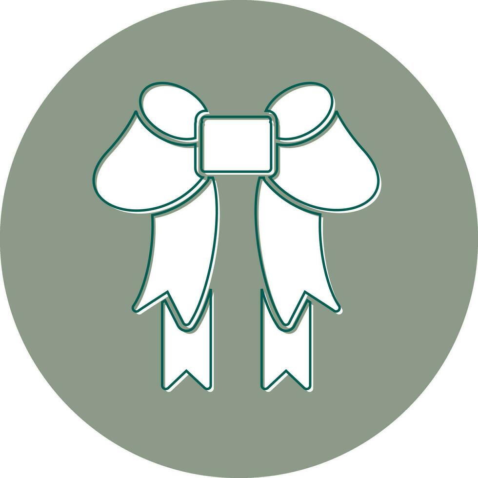 Ribbon Bow Vector Icon