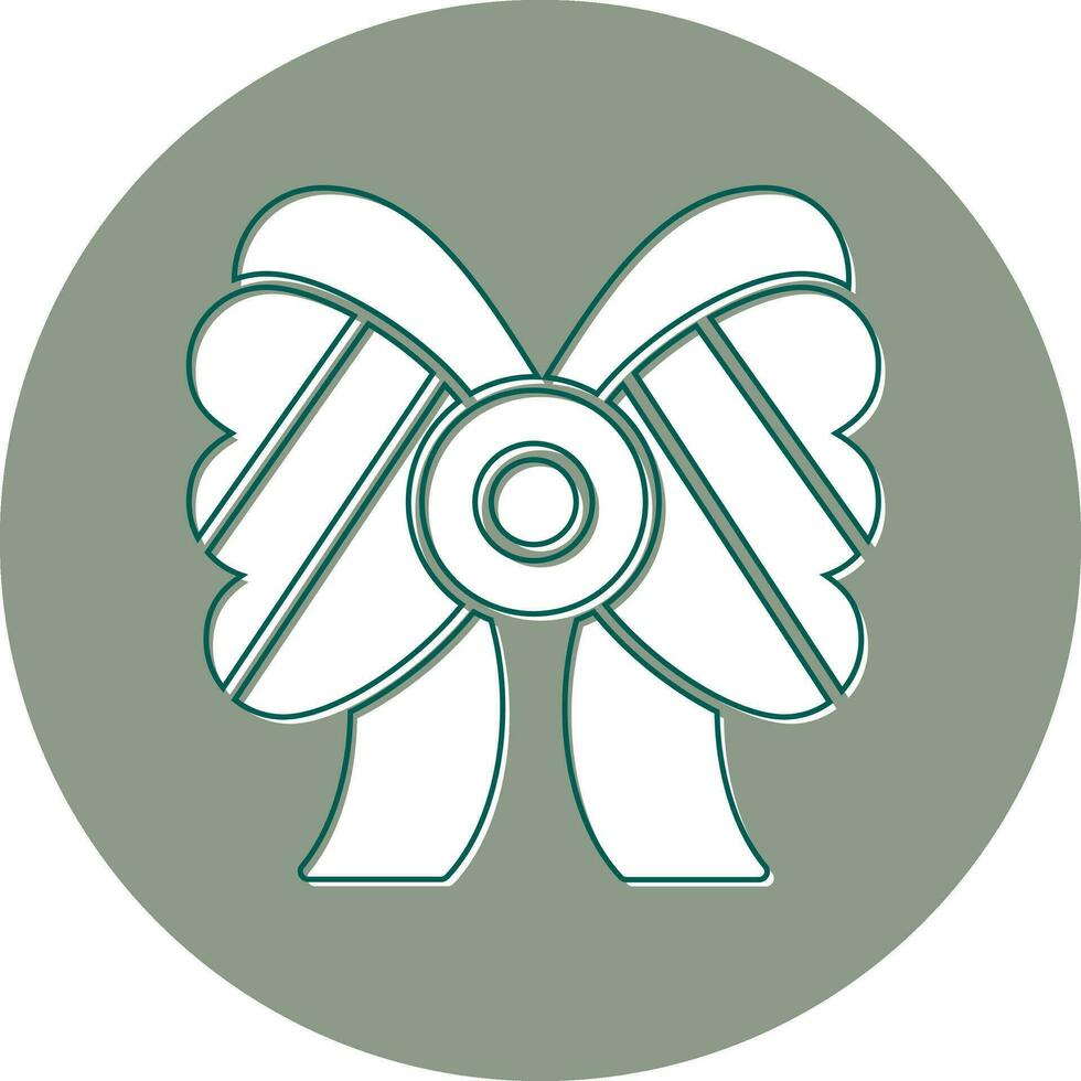 Ribbon Bow Vector Icon