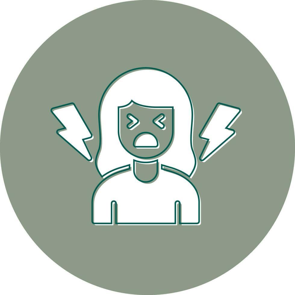 Suffer Vector Icon