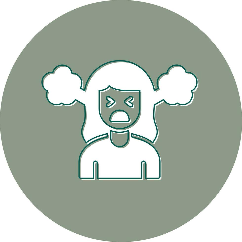 Angry Vector Icon
