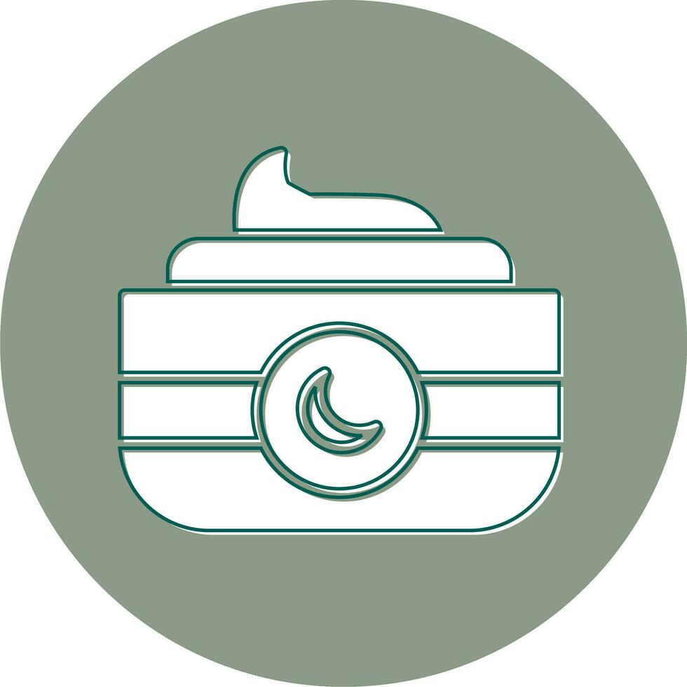 Night Cream Vector Icon