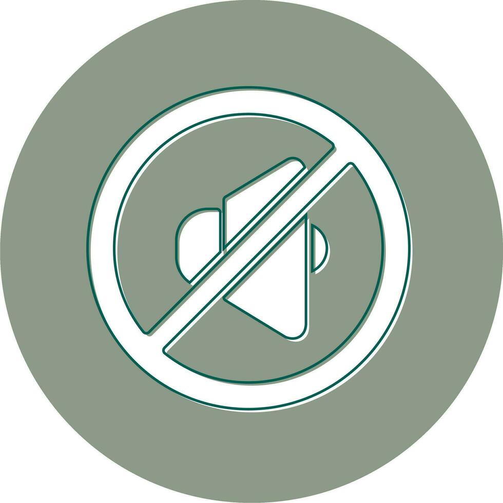 Quiet Vector Icon
