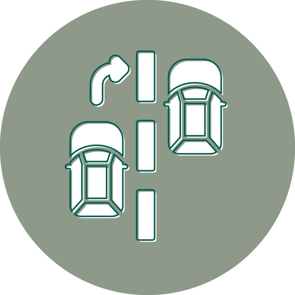 Overtake Vector Icon