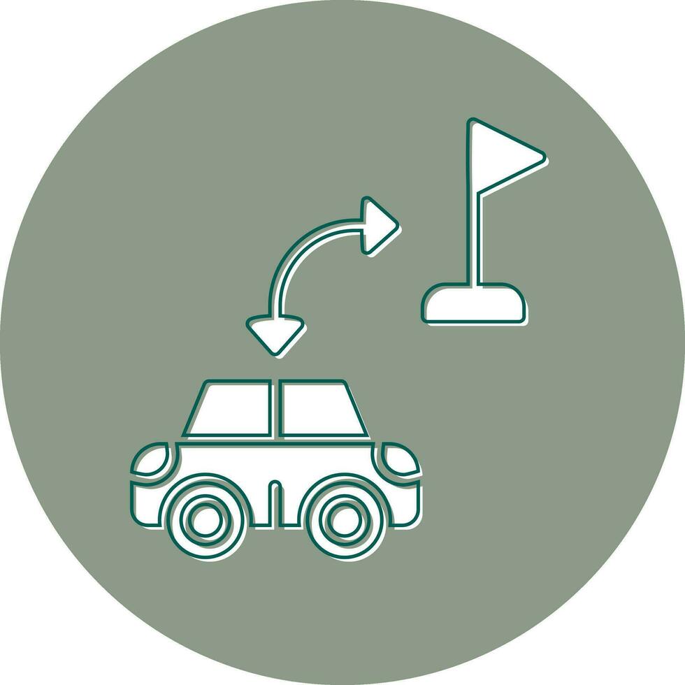 Driving School Vector Icon