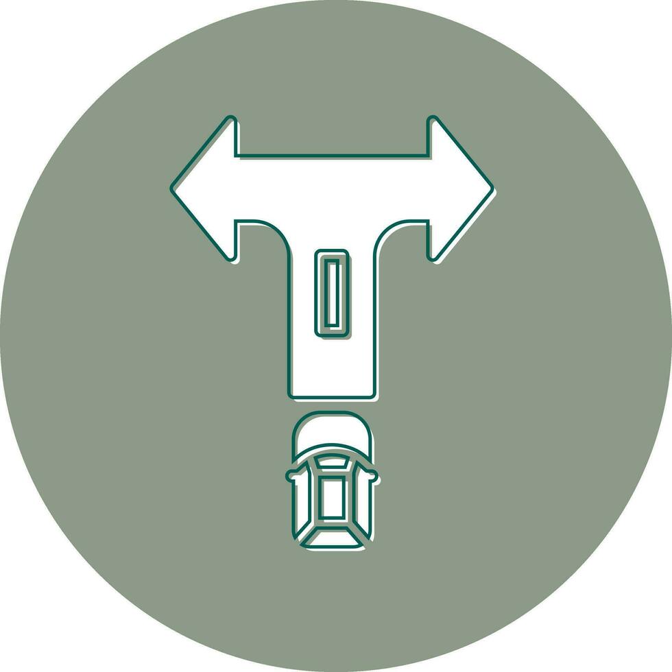 Driving Test Vector Icon