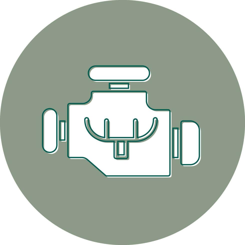 Car Engine Vector Icon