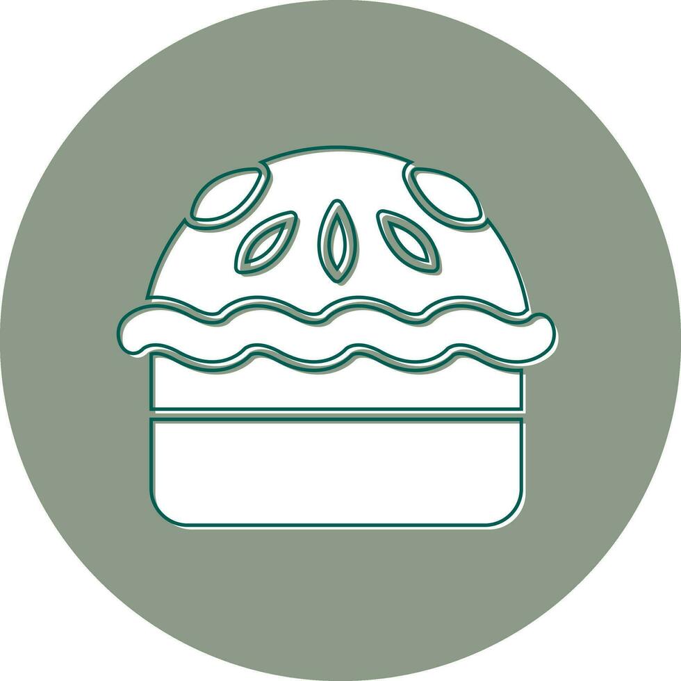 Pie Vector Icon
