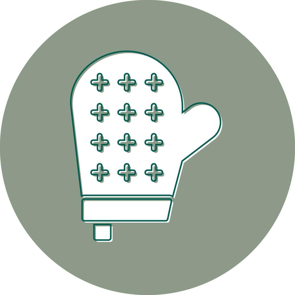 Oven Glove Vector Icon