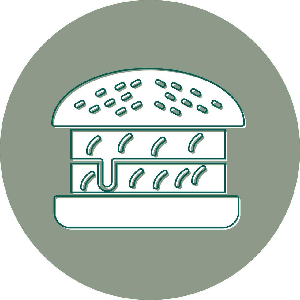 Hamburger Vector Icon