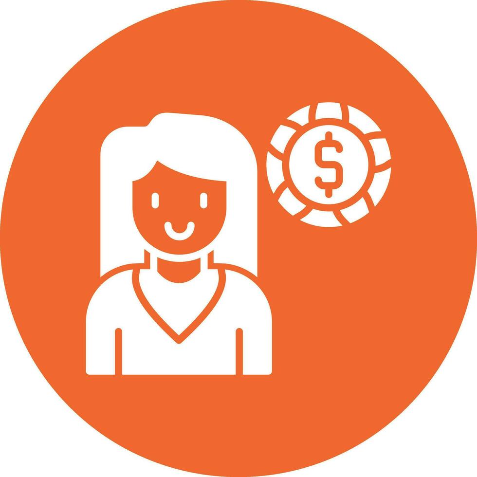 Financial Advisor Vector Icon