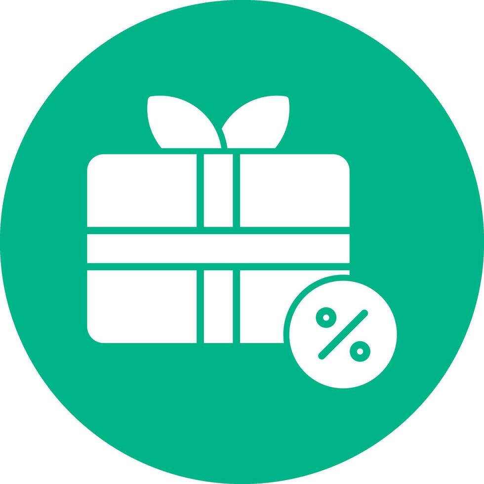 icono de vector de regalo