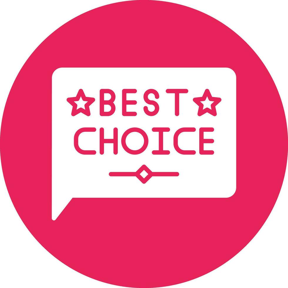 Best Choice Vector Icon