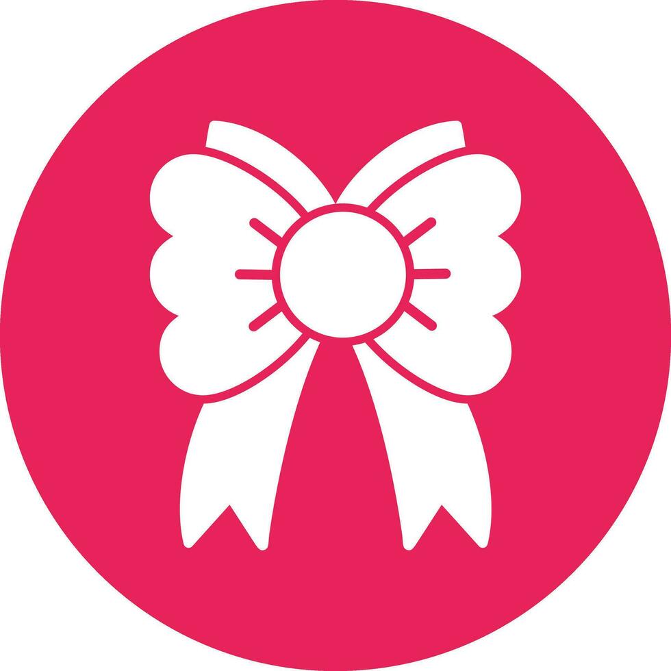 Ribbon Bow Vector Icon