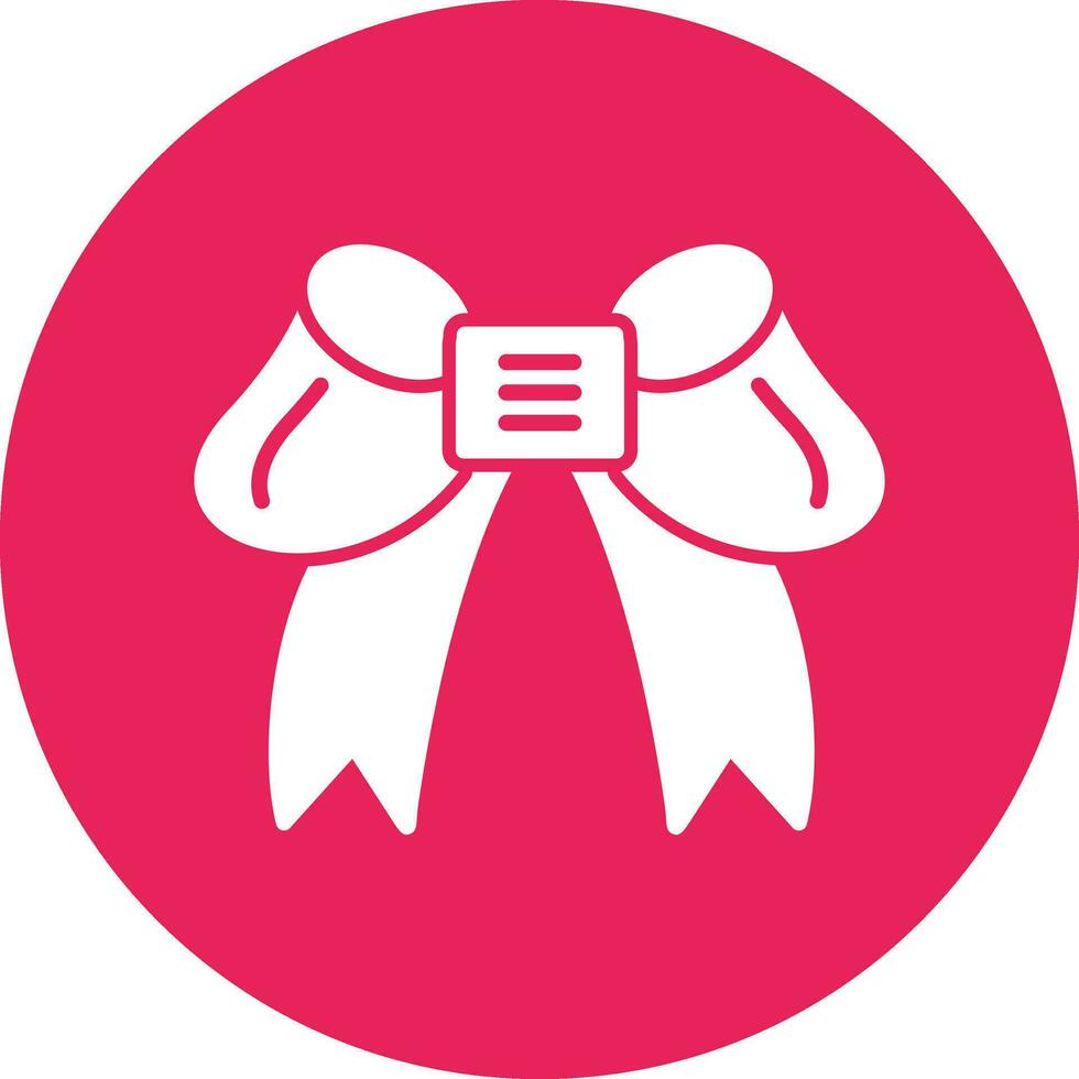 Ribbon Bow Vector Icon