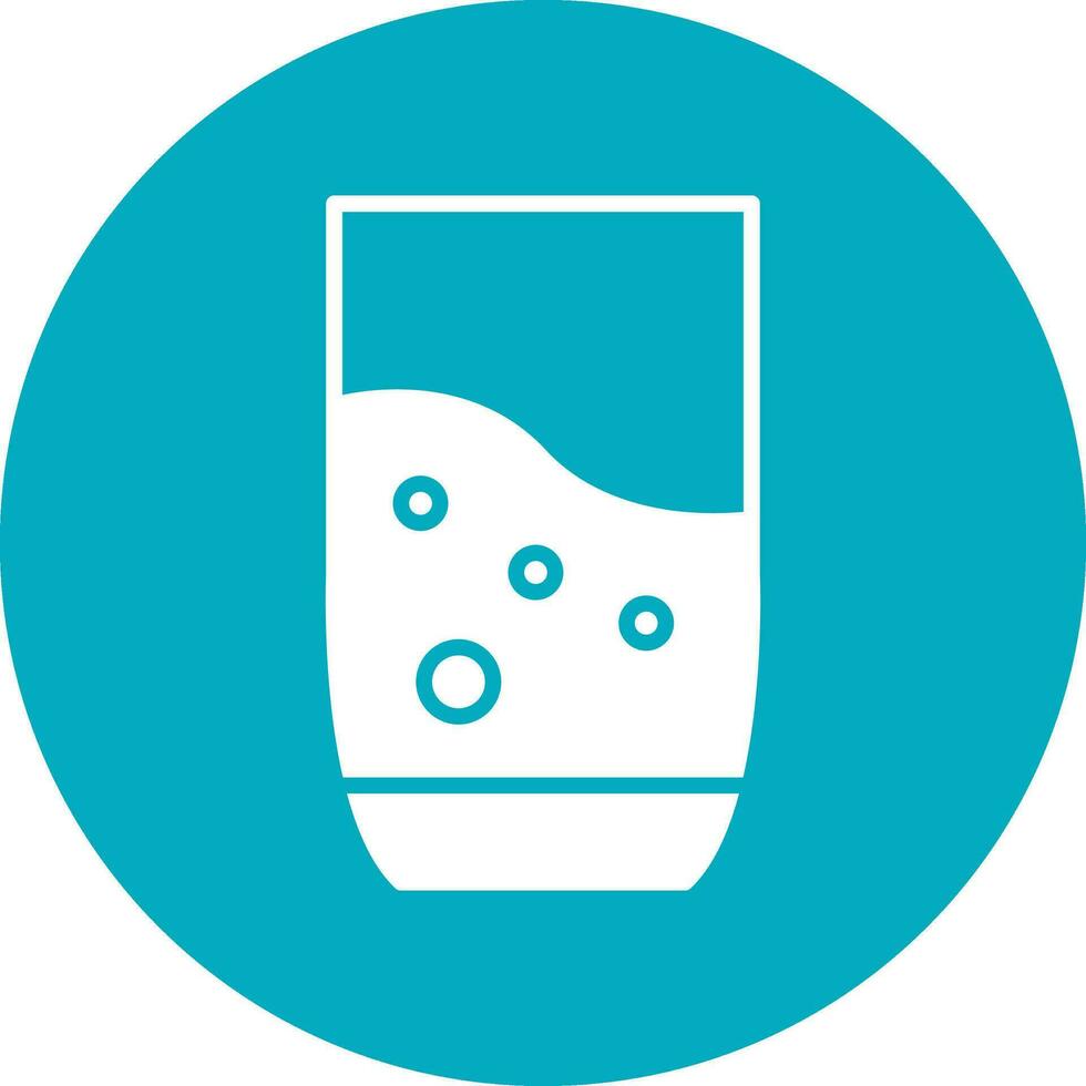 Glass Of Water Vector Icon