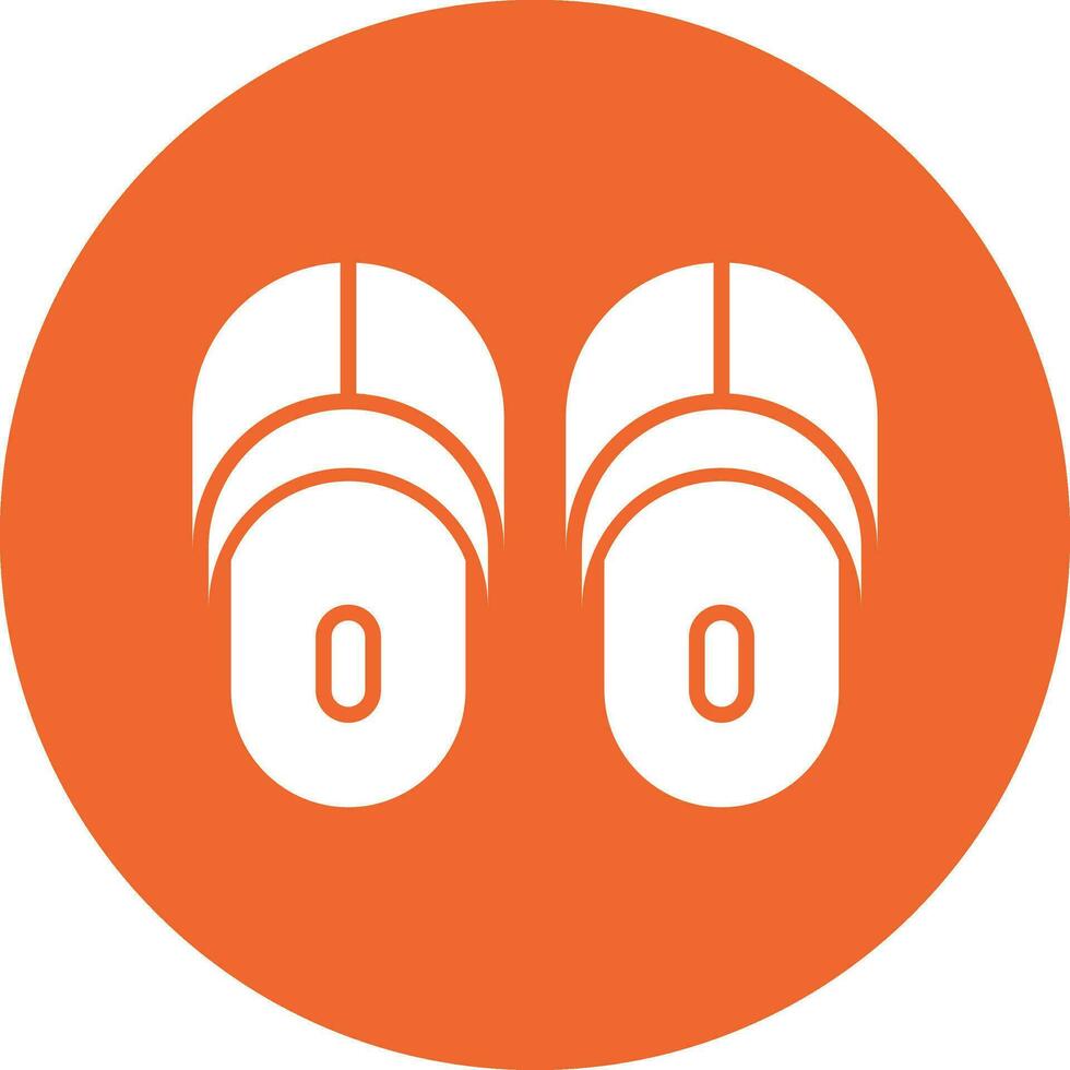 Slippers Vector Icon