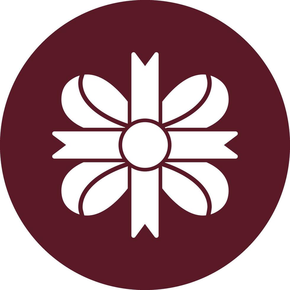 Ribbon Bow Vector Icon