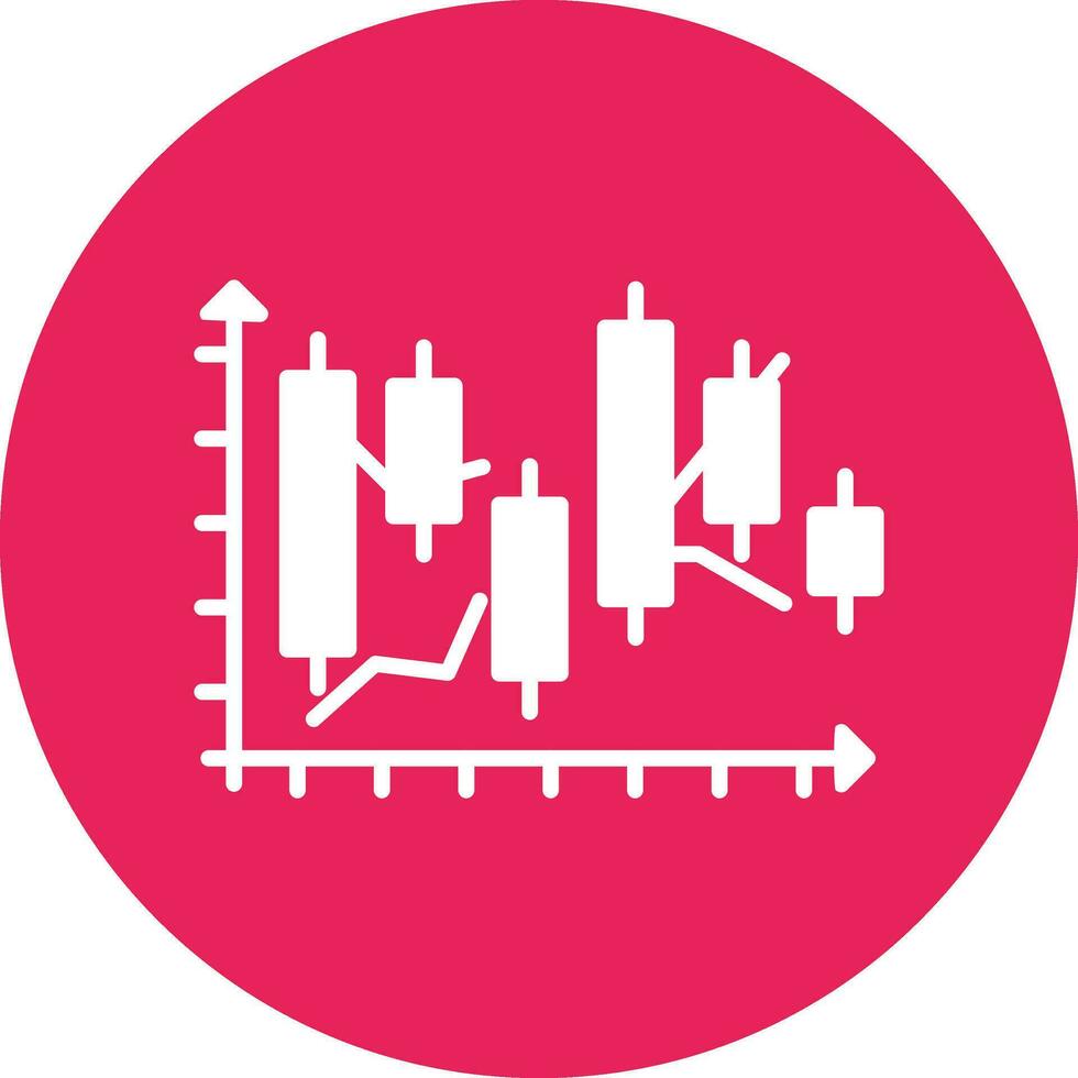 Japanese Candlestick Vector Icon
