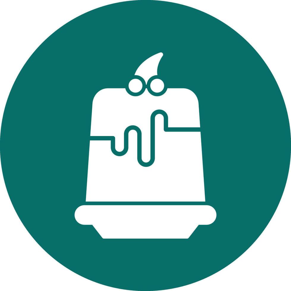 Pudding Vector Icon