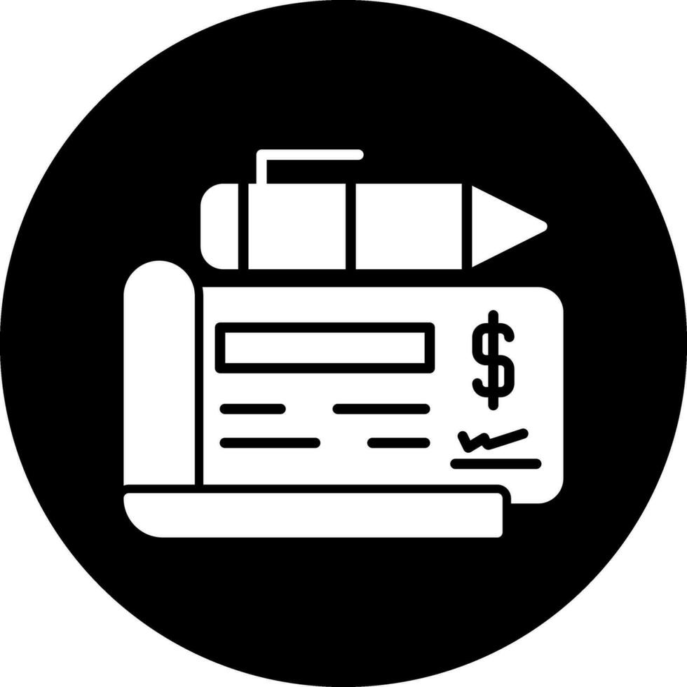 Checkbook Vector Icon