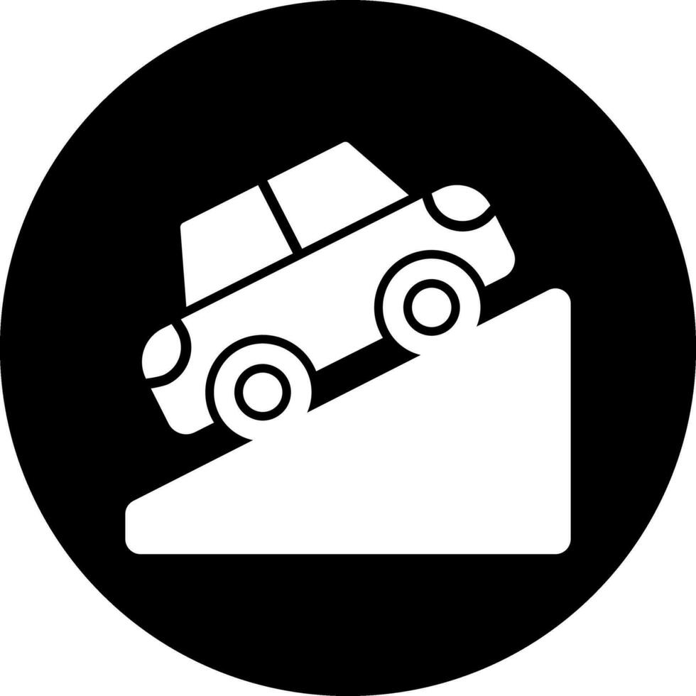 Uphill Vector Icon