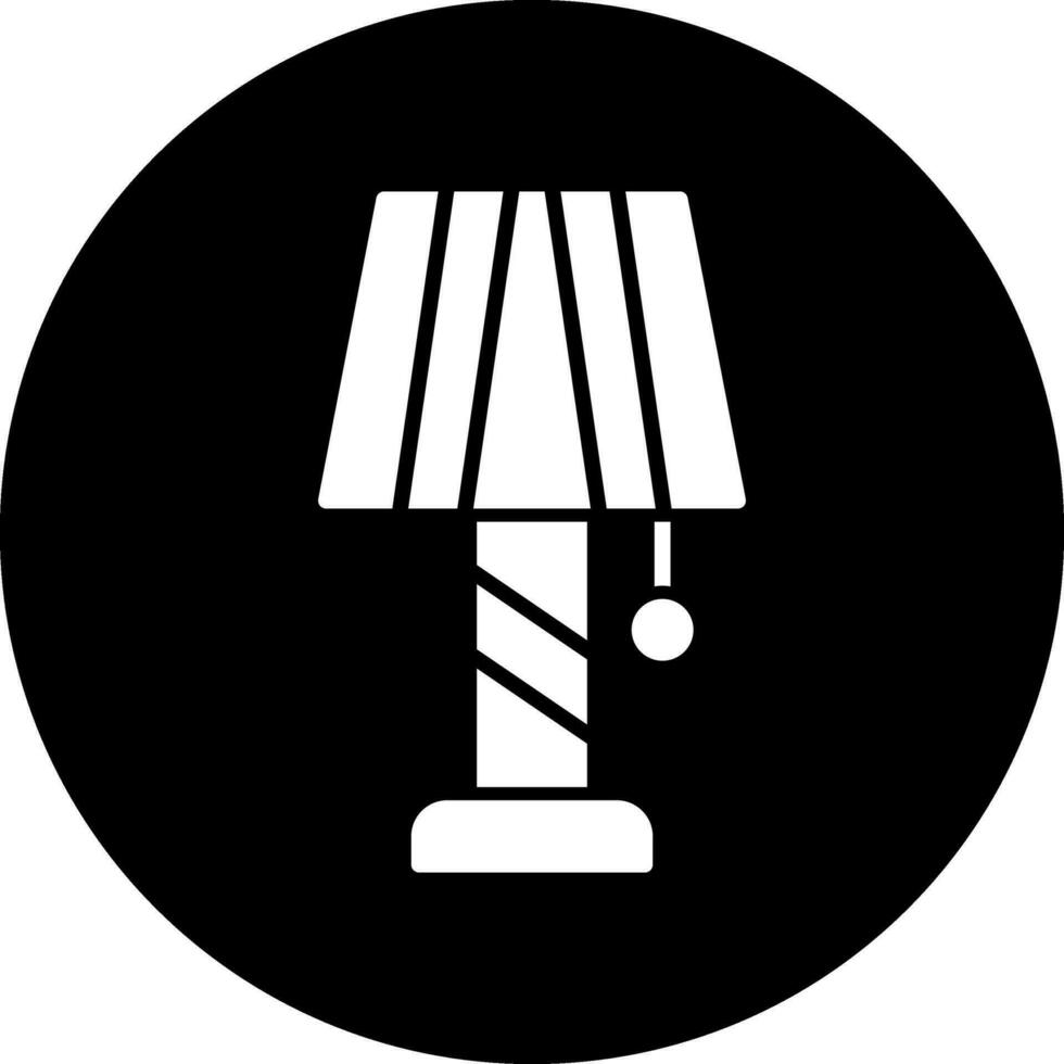 Desk Lamp Vector Icon