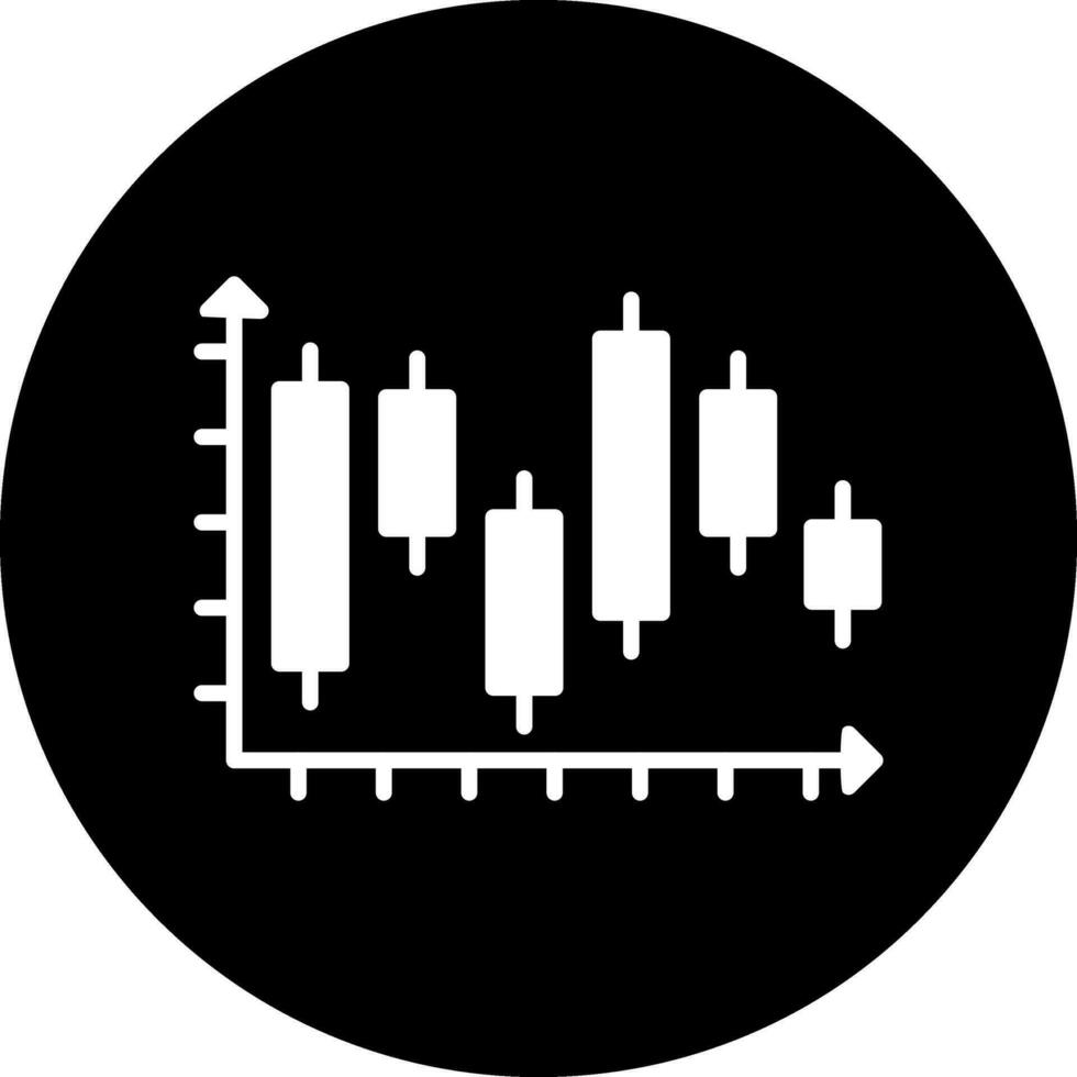 Japanese Candlestick Vector Icon