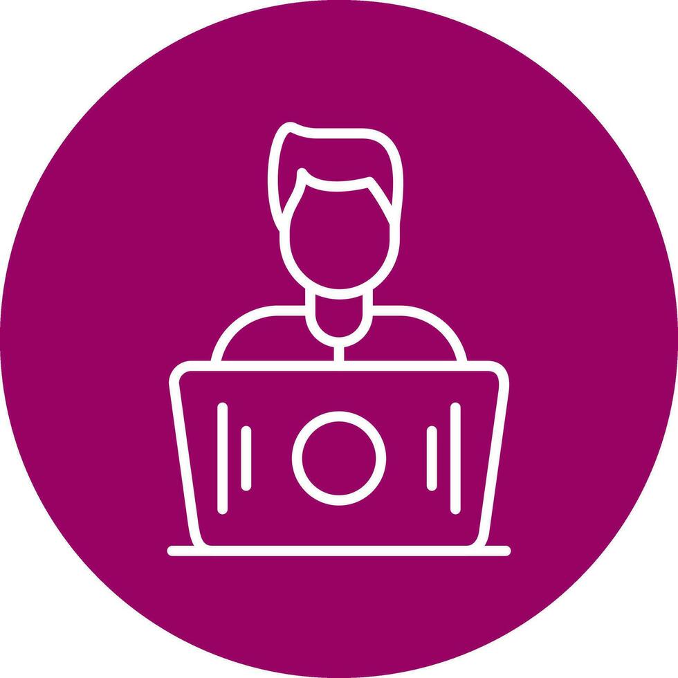 Working Vector Icon