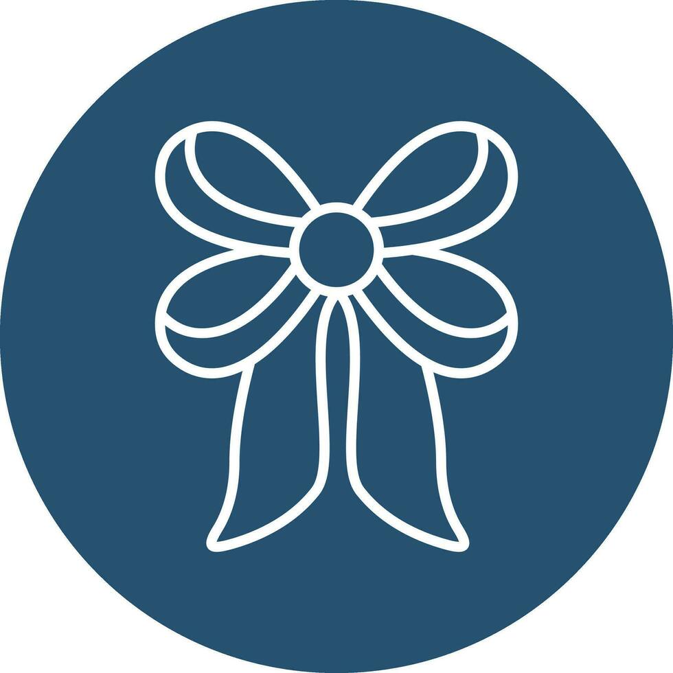 Ribbon Bow Vector Icon