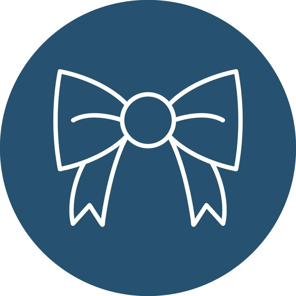 Ribbon Bow Vector Icon